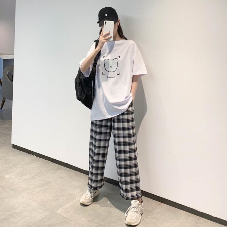 Áo thun tay lỡ unisex hàng đẹp, áo phông chất cotton sịn