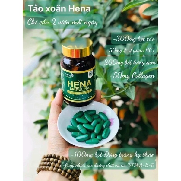 Tảo xoắn hena