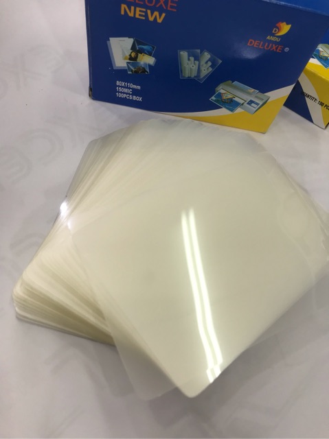 Nhựa ép plastic bằng lái (80x110mm) 100 tờ