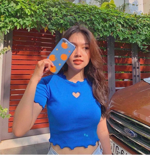 [Mã WARN10 giảm 10k đơn 99k] Áo coptop khoét tim HSU1 | BigBuy360 - bigbuy360.vn