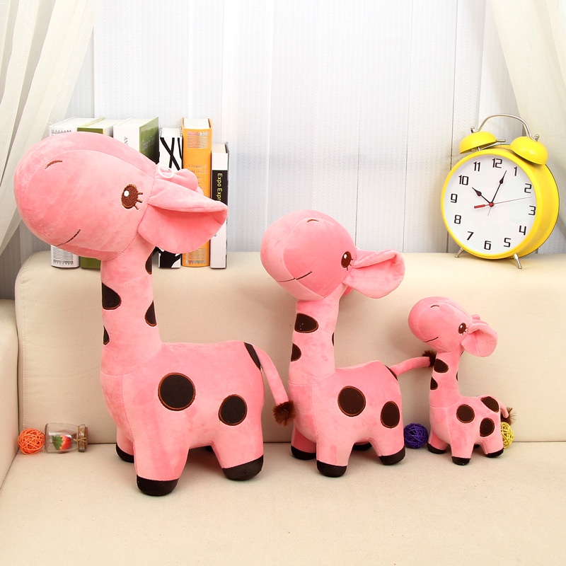 Đồ chơi nhồi bông hình hươu cao cổ 18 / 35cm