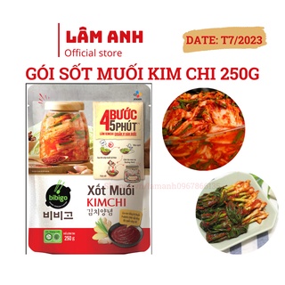 Sốt Muối Kim Chi Hàn Quốc Gói Gia Vị Xốt Làm Kim Chi CJ FOODS 250g