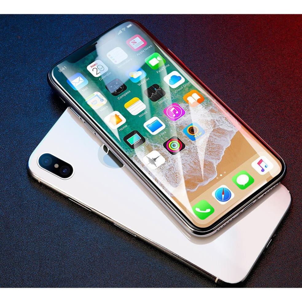 [BH 1 ĐỔI 1] Miếng dán kính cường lực 3D cho iPhone X / Xs / Xs Max chính hãng ANANK Nhật Bản