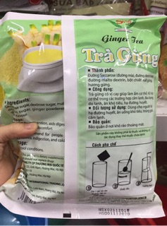 Trà gừng dạng cốm