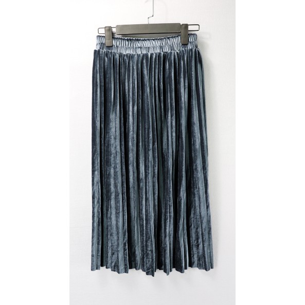 [SẴN] Chân váy nhung xếp ly | BigBuy360 - bigbuy360.vn