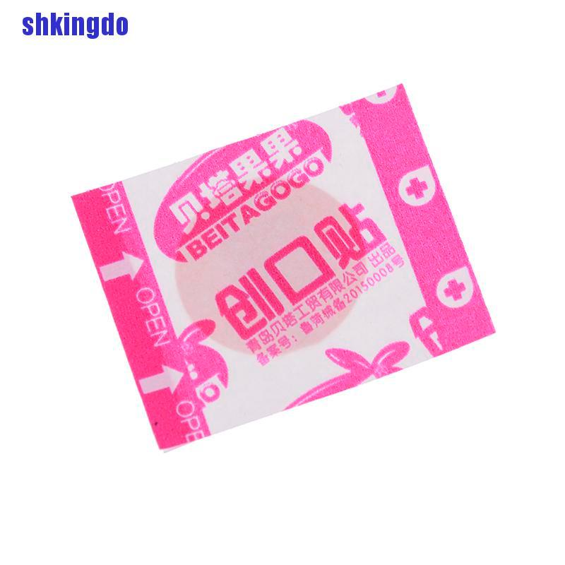 [Hàng mới về] Bộ 100 miếng băng dán cá nhân mini hình tròn dùng 1 lần tiện lợi