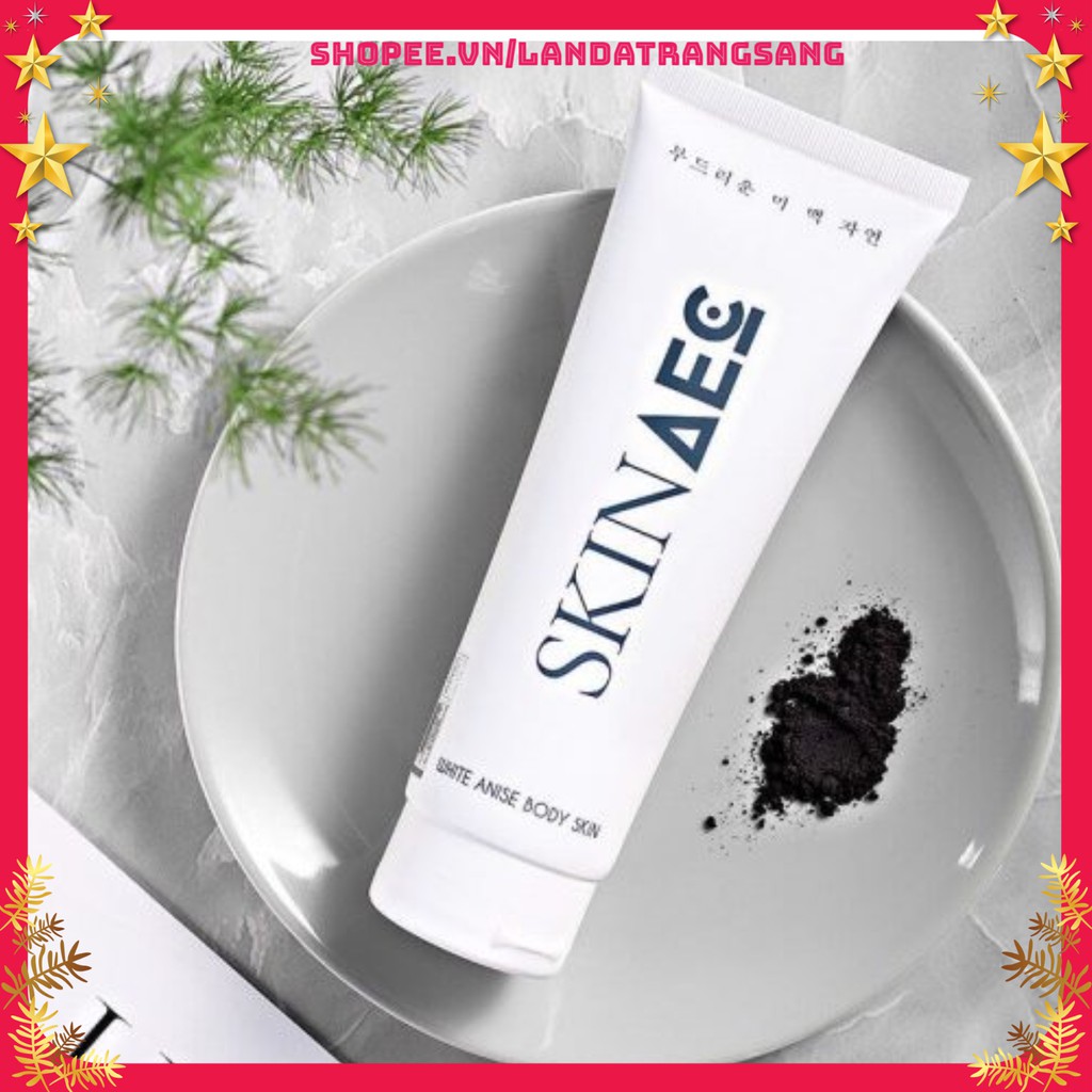 Ủ kích trắng da than hoạt tính Skin aec-White anise body skin