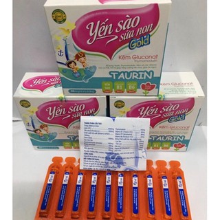 (hàng chính hãng) Yến Sào Sữa Non Gold giúp ăn ngon, tăng cường sức đề kháng,tăng cường sức khỏe