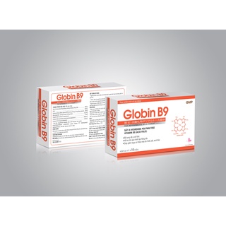 Viên uống bổ sung sắt GLOBIN B9 bổ máu, cải thiện tình trạng thiếu máu - Hộp 30 viên