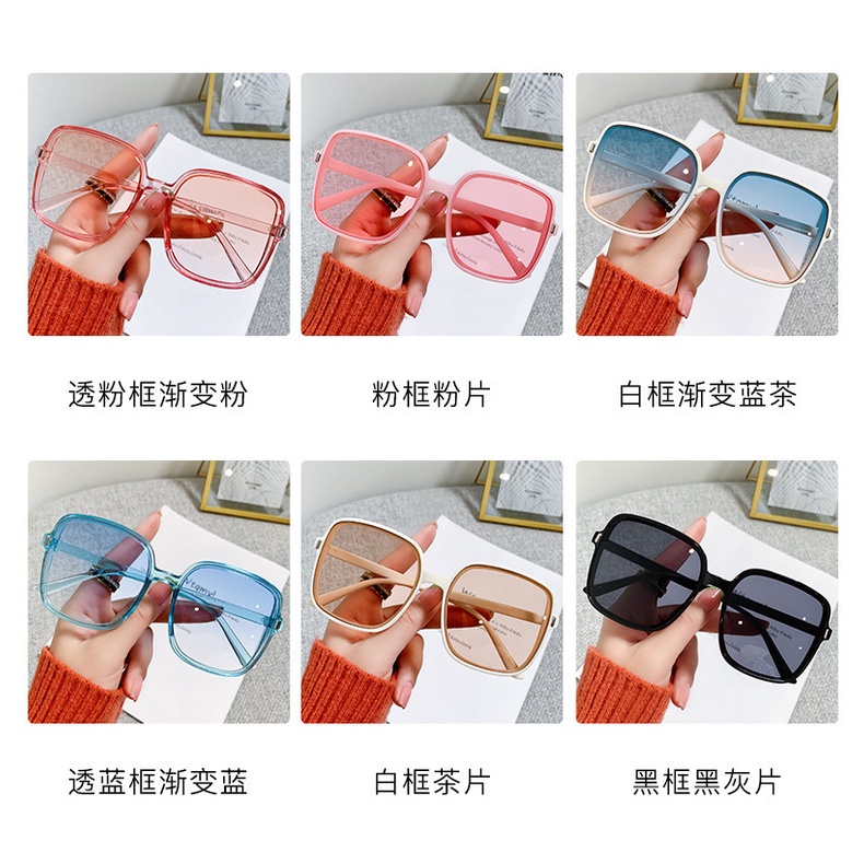 Kính Mát Chống Tia UV400 Thời Trang Hàn Quốc Cho Nữ