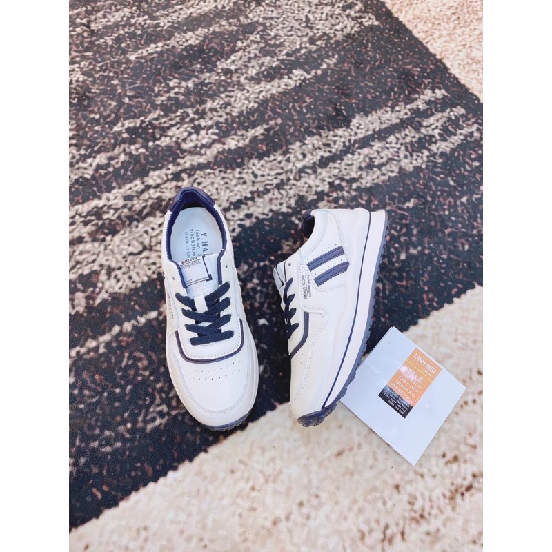 Giày thể thao phối màu nâng đế