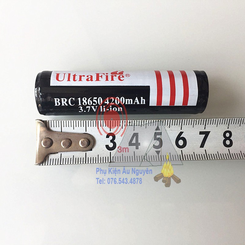 Pin 18650 Ultrafire chuẩn 1800mah - Đen