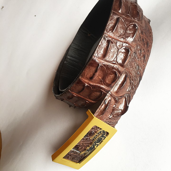 .Dây nịt nam Thắt Lưng da Doanh Nhân Da cá sấu Thật 2 Lớp thời trang | BigBuy360 - bigbuy360.vn