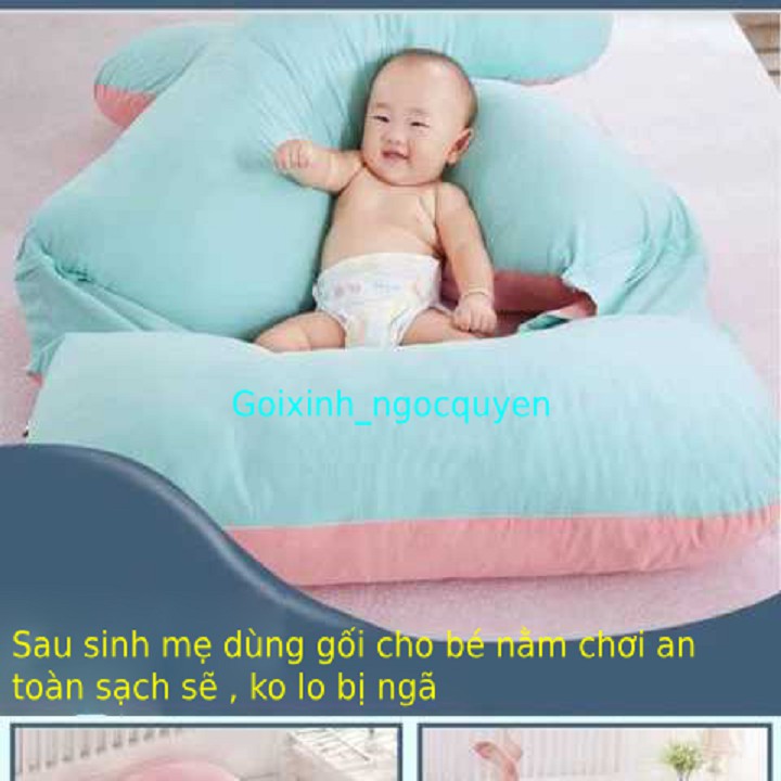 gối ôm bà bầu (CÓ THỂ THÁO RỜI