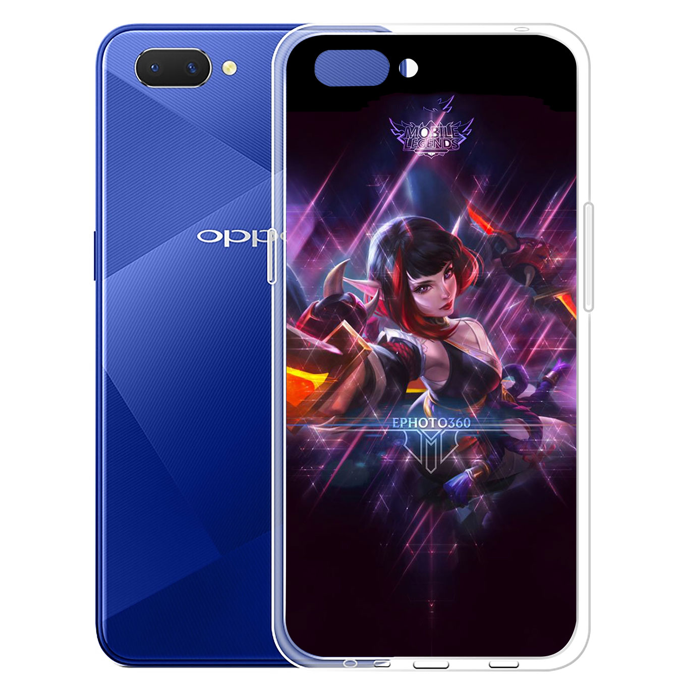 Ốp Điện Thoại Silicon Mềm Hình Máy Chơi Game Cho Oppo A12 A12e A1k A37 Neo 9 A39 A57 A32 A52 A53 A72 A92 A8 A31 A59 F1s A93 E574