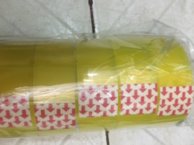 Băng Dính Văn Phòng Bản 2Cm cuộn dầy nhiều mét 1 Cuộn màu trắng trong tốt dán giấy dán văn phòng phẩm quà tặng #310101