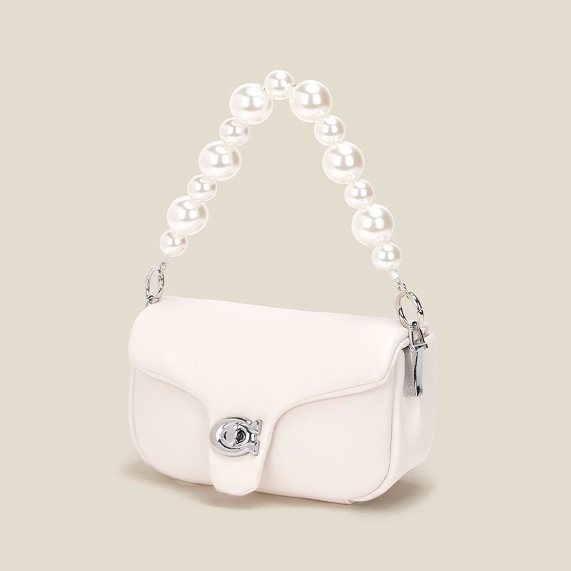 Túi Đeo Vai Thiết Kế Mới Có Khóa Ngọc Trai Cao Cấp Thời Trang