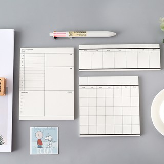 Giấy ghi chú Kế hoạch tuần tháng năm Pison, giấy note – 1 tệp