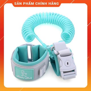 Dây đai chống lạc cho bé, dây dắt trẻ em đi dạo lõi thép, có khóa