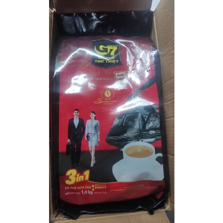 Cà Phê Trung Nguyên G7 hoà tan 3in1 bịch 100 gói