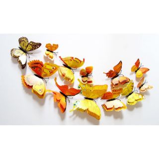 Com bo 2 con Bướm dán tường 4 cánh