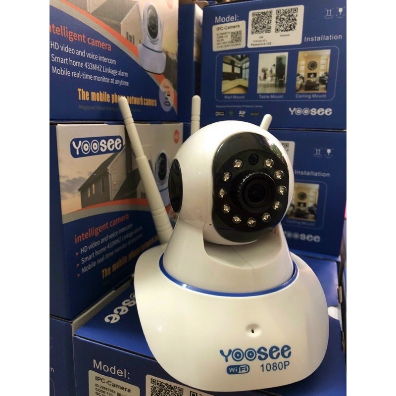 Camera Yoosee 3 râu 2.0 hình ảnh Full HD 1080P kèm thẻ nhớ 32GB | BigBuy360 - bigbuy360.vn