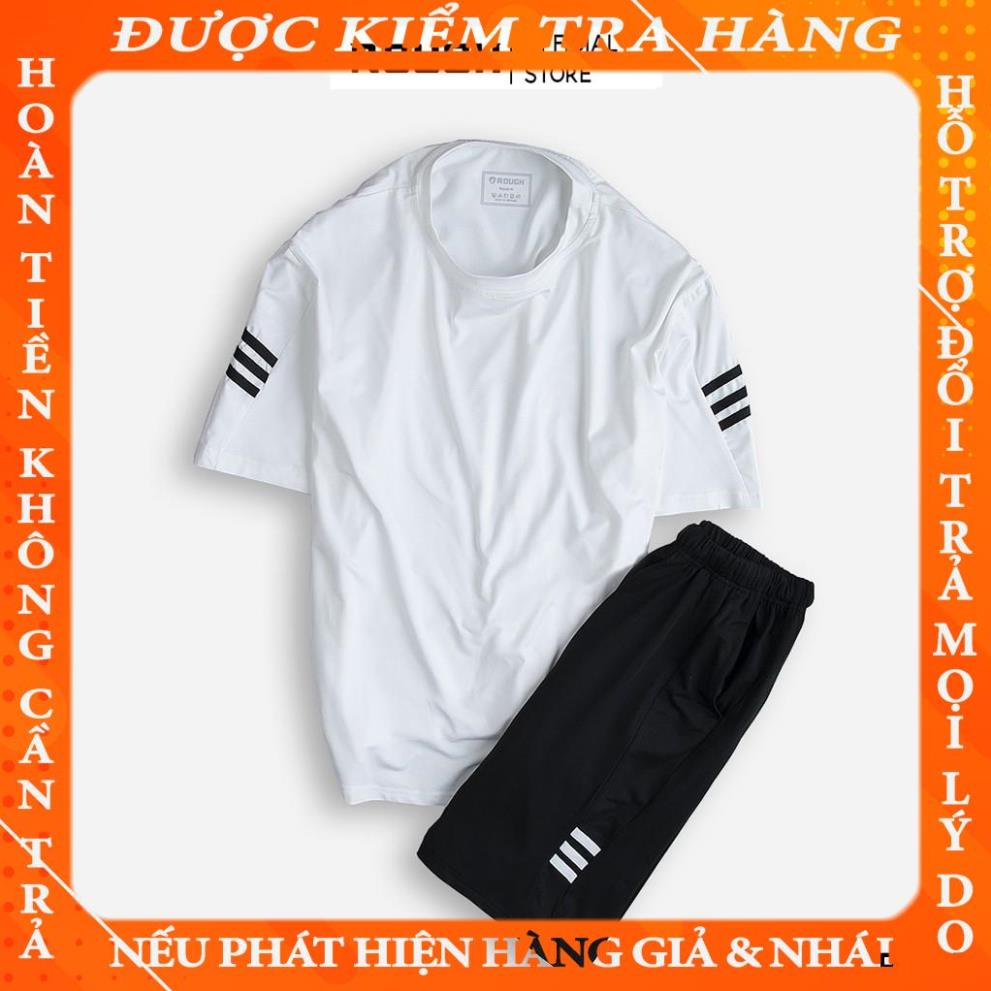 Bộ Quần Áo thể thao nam ROUGH CoolFit chất thun co Giãn, năng động mùa Hè ehana