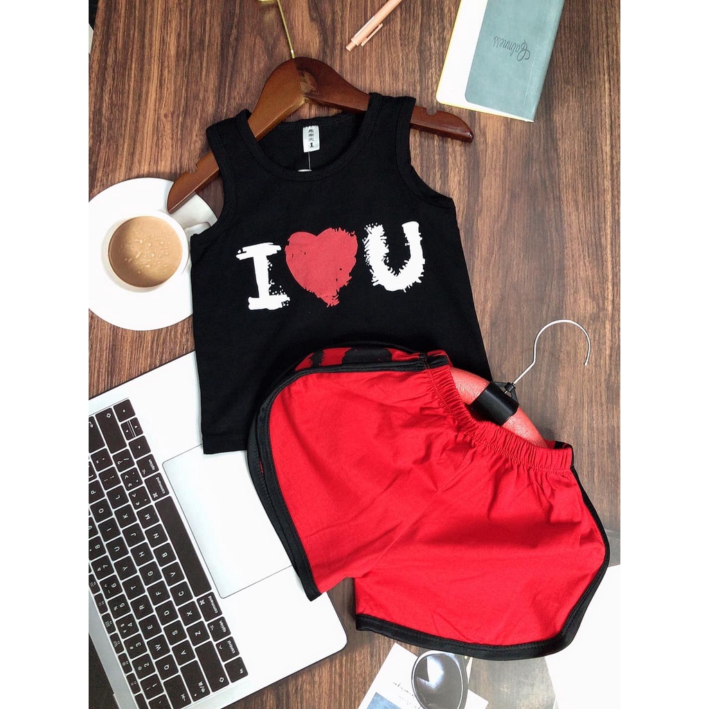 [XẢ HÀNG] Bộ Quần Áo Bé Trai - Quần Jean Co Giãn Hoạ Tiết Gấu Cute - Hàng Quảng Châu Cao Cấp