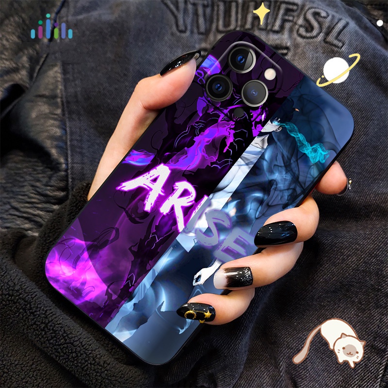 Ốp Điện Thoại Mềm Họa Tiết Hoạt Hình Solo Leveling Cho Xiaomi Redmi 10 K40 Note 10s 10T 11s Pro K30 Pro Plus Zoom K30i WR91 Mới