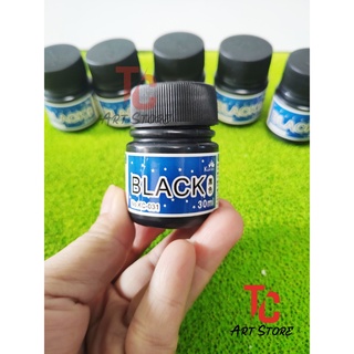Mực Bút Sắt KUELOX Kháng Nước (Đen, 30ml) Vẽ Skyists, manga...