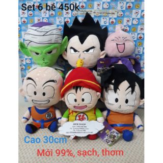 Set gấu bông 7 viên ngọc rồng 6 bé y hình, shop sale mạnh mỗi set giảm 50k👌👌👌