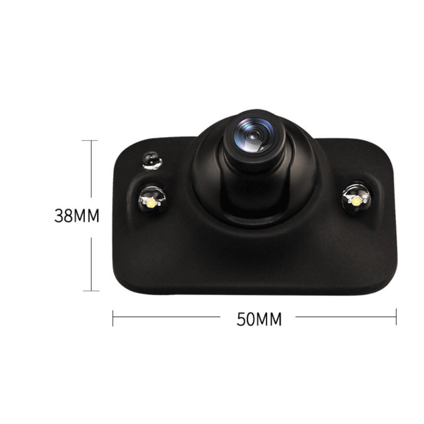 Camera cặp lề không cần khoan gương và màn hình 4.3 inch đặt trên taplo