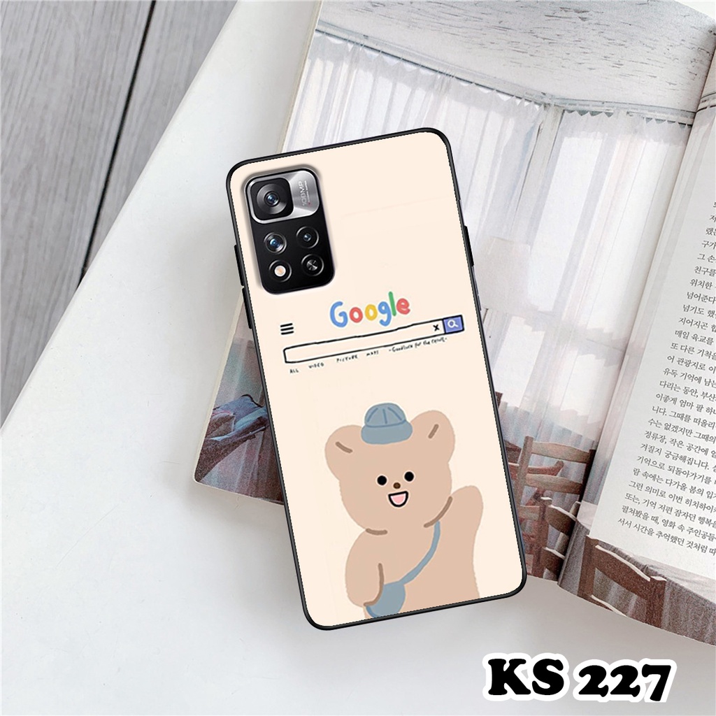 Ốp lưng Redmi Note 11 5G - Redmi Note 11 Pro 5G Bản Trung Quốc - Ốp in hình gấu bear ngộ nghĩnh