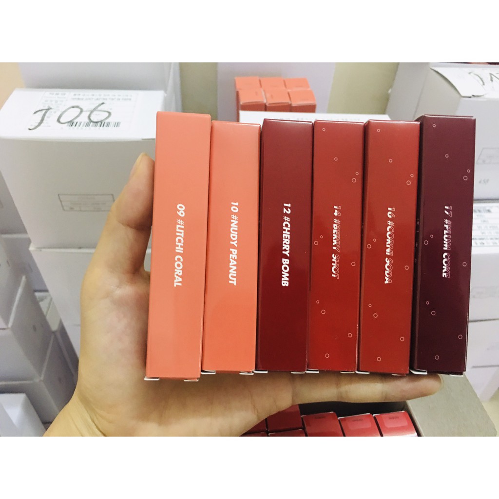Son Tint Lì Mịn Môi Romand Juicy Lasting Tint 5.3g