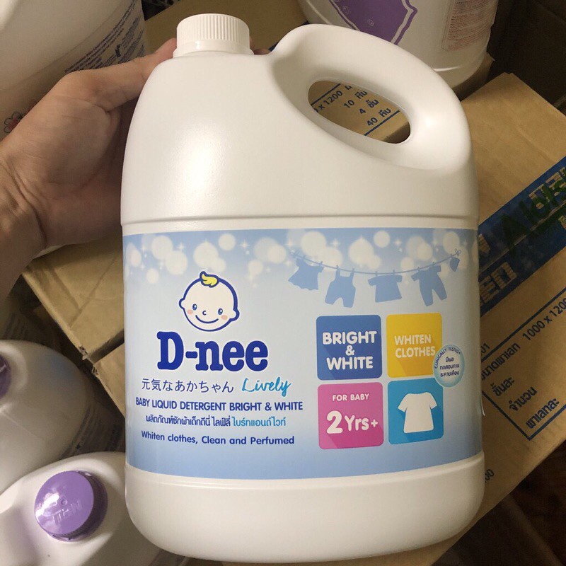 Nước giặt quần áo em bé Dnee - Hàng Thái Lan chính hãng 3000ml