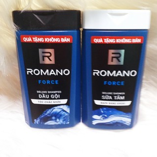 Dầu Gội/ Sữa Tắm Romano Force Cao Cấp Cho Nam 150g