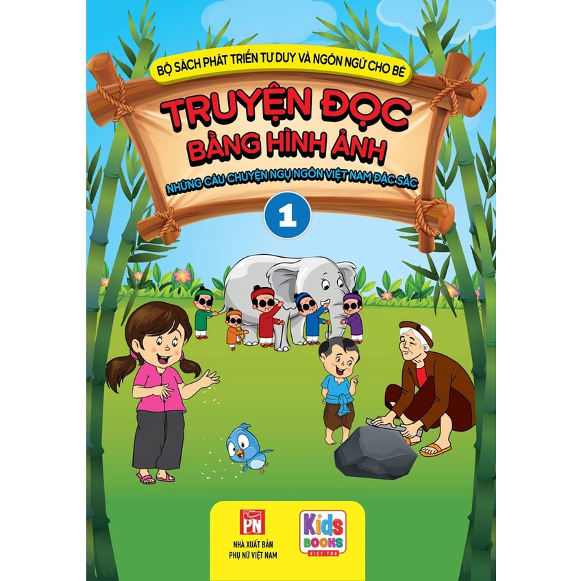 Sách - Truyện đọc bằng hình ảnh - Ngụ ngôn Việt Nam - Tập 1