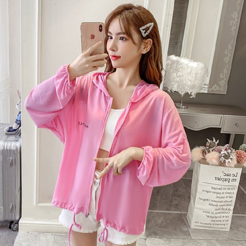 Áo Khoác Cardigan Dệt Kim Siêu Mỏng Màu Sắc Ngọt Ngào Cho Nữ