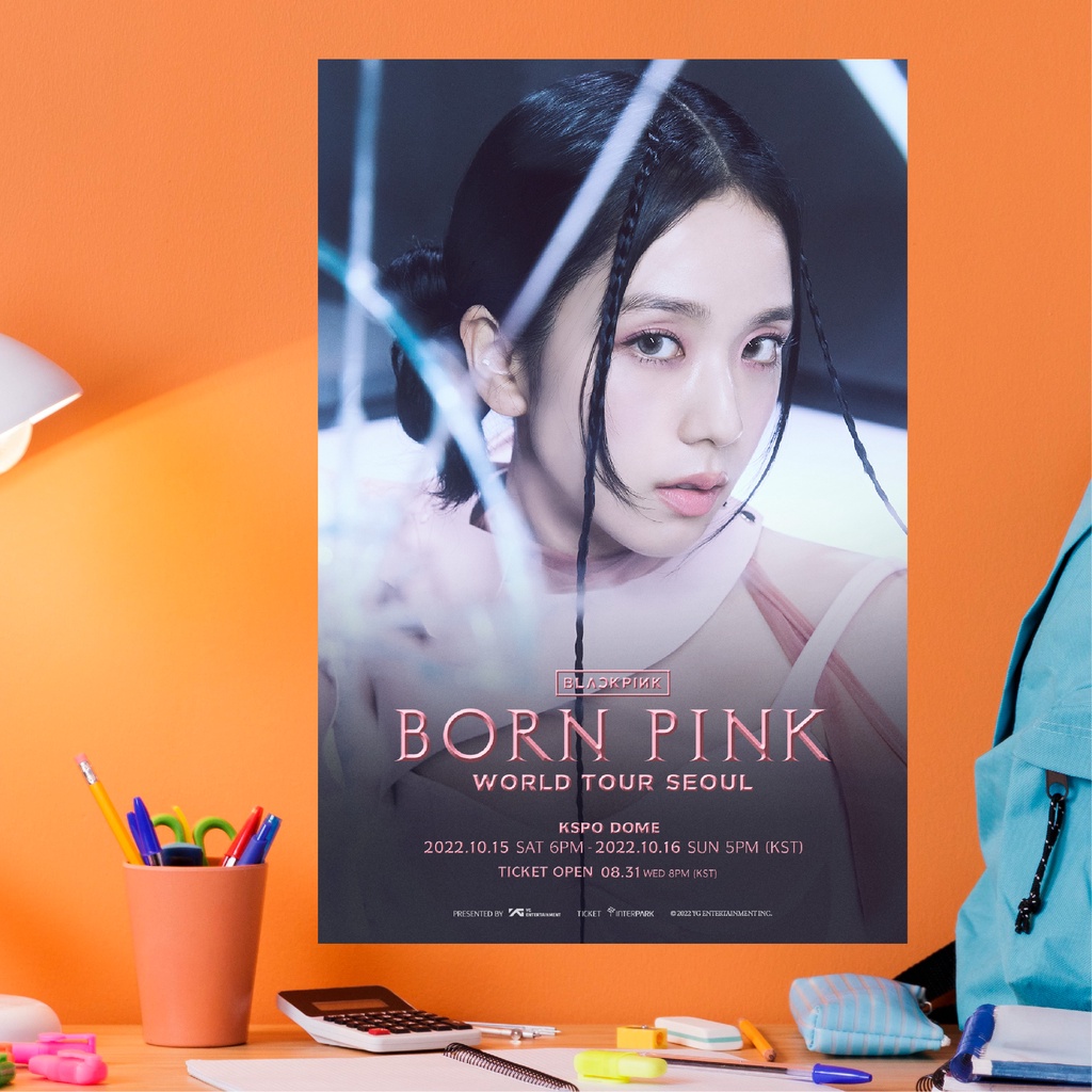 Sét 4 Poster Blackpink Born Pink