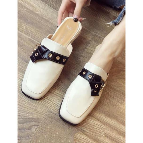 HOT RẺ Xả Sale |  Săn sales | [GIAY88]Giày Mũi Nhọn A266 Đế Vuông| Mũi Vuông | Đế 3cm 2020 . ⁿ rẻ vô địch !