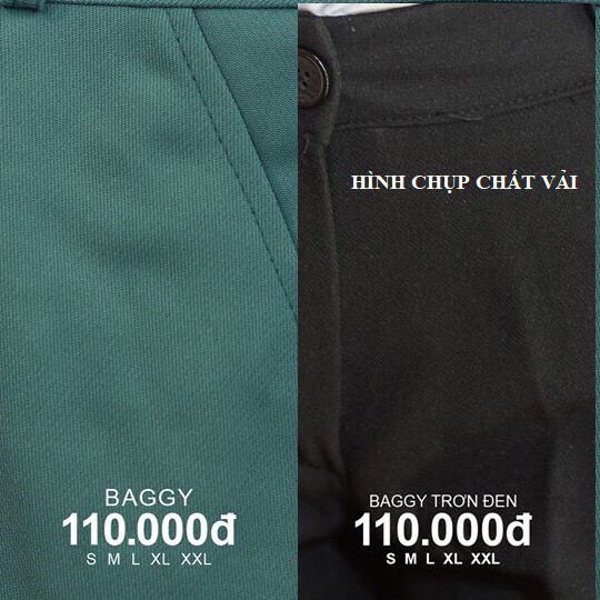 QUẦN BAGGY GẤU LỆCH 9 TẤC VẢI TUYẾT MƯA | BigBuy360 - bigbuy360.vn