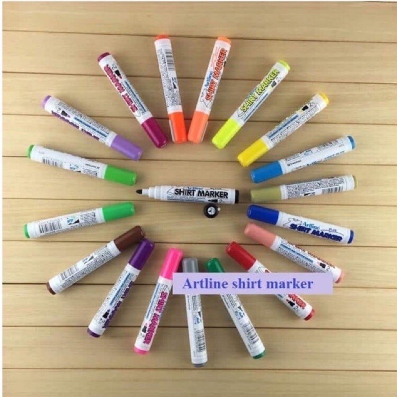 combo 100 bút vẽ áo Artline ETK-2 Shirt Marker