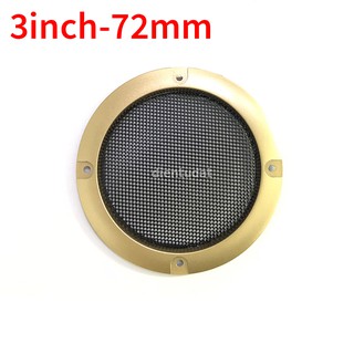 Khung lưới bảo vệ loa vàng 72mm - 3inch