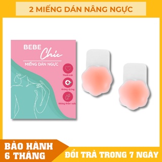 Cặp miếng dán ngực silicon - dán nâng ngực tái sử dụng bebe chic