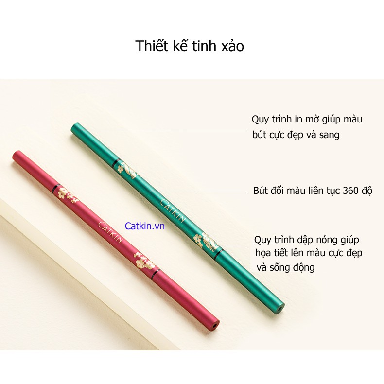 Chì kẻ lông mày nội địa trung Catkin 2021 – Catkin Jade Eyebrow Pencil