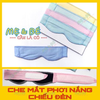 CHE MẮT PHƠI NẮNG, CHIẾU ĐÈN CHO BÉ SƠ SINH TẮM NẮNG
