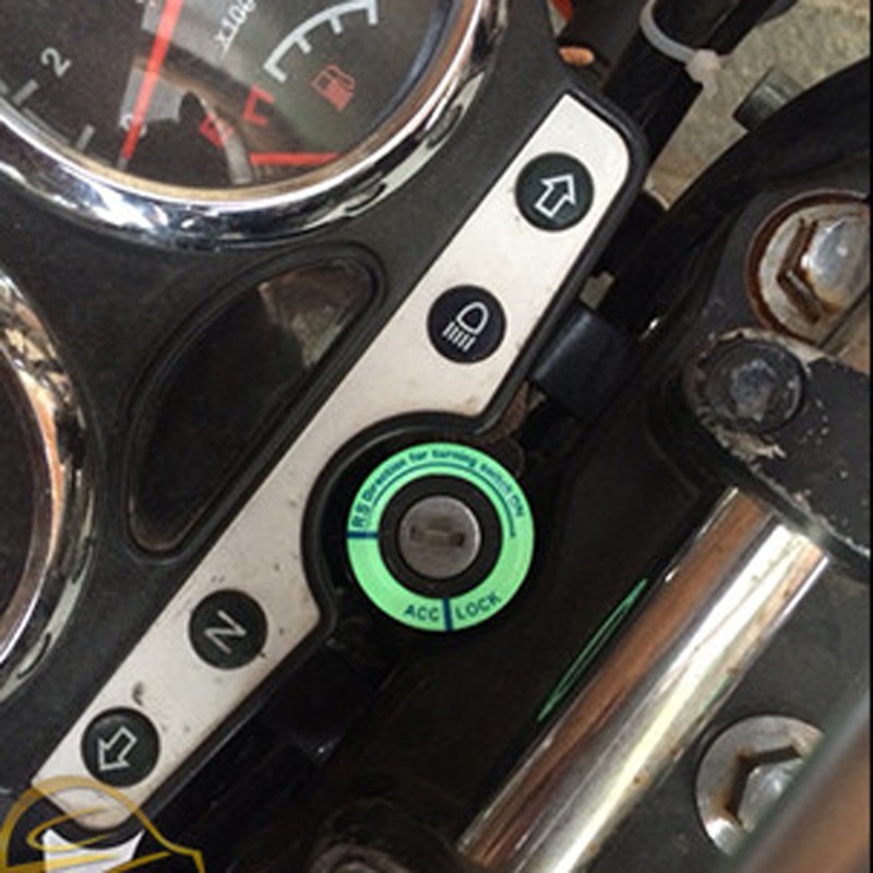 Vỏ Bọc Ổ Khóa Xe Hơi / Xe Máy Phát Sáng Độc Đáo