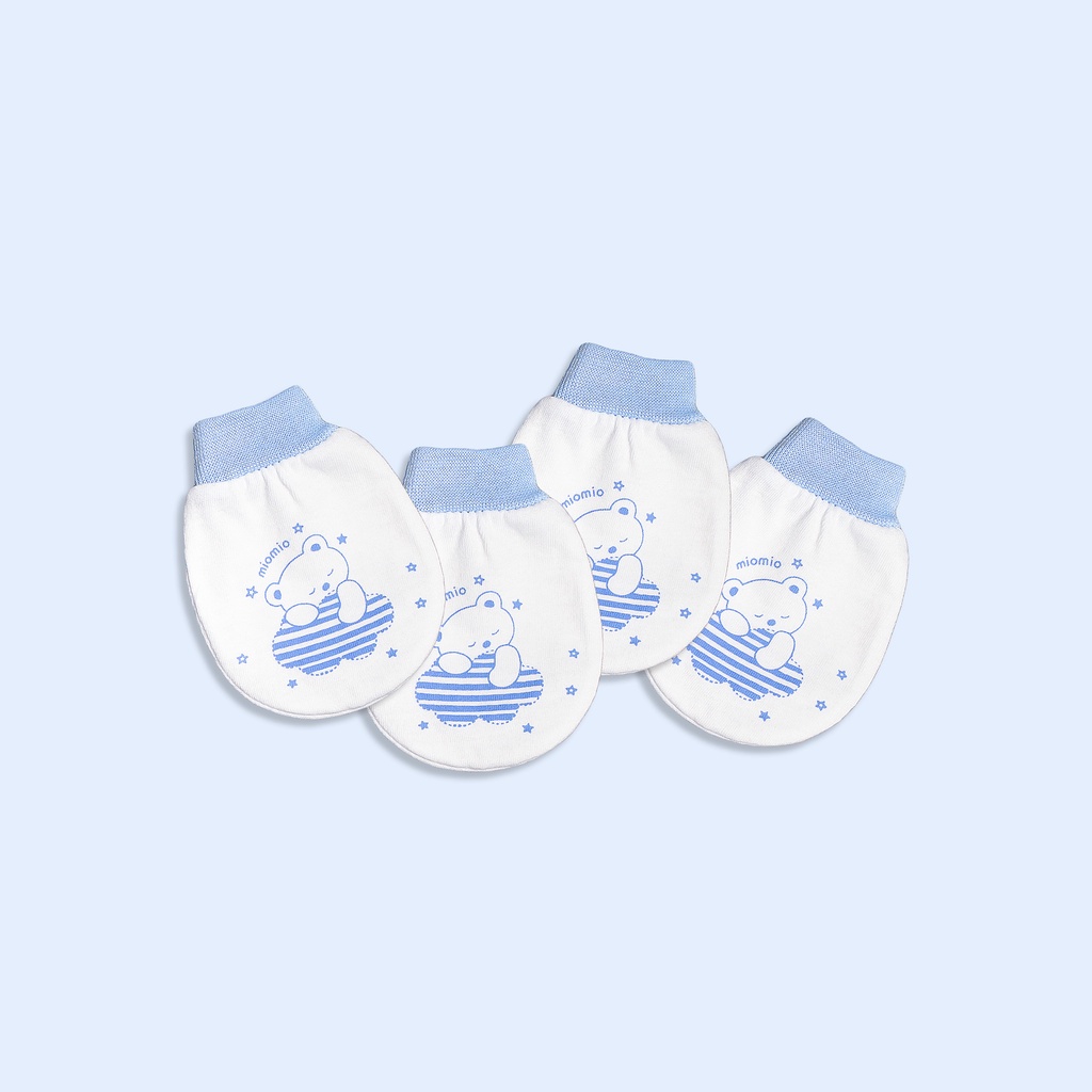 Bao Tay Sơ Sinh Bo MIOMIO - In Hình Cho Bé Trai, Bé Gái, Vải Cotton