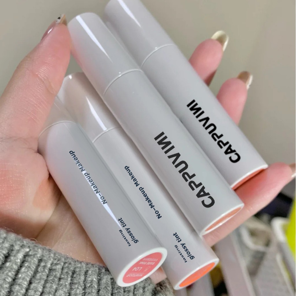 CAPPUVINI  3d Daimanpu Son Bóng tint Trang Điểm Dưỡng Ẩm Tiện Dụng Chất Lượng Cao