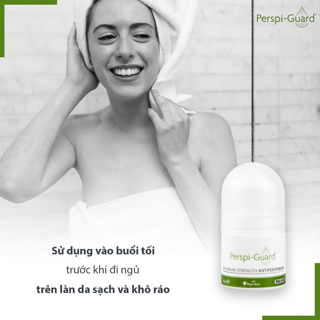 Combo 2 Lăn ngăn mồ hôi hiệu quả tối đa Perspi-Guard Maximum Strength Antiperspirant Roll On 30ml/chai